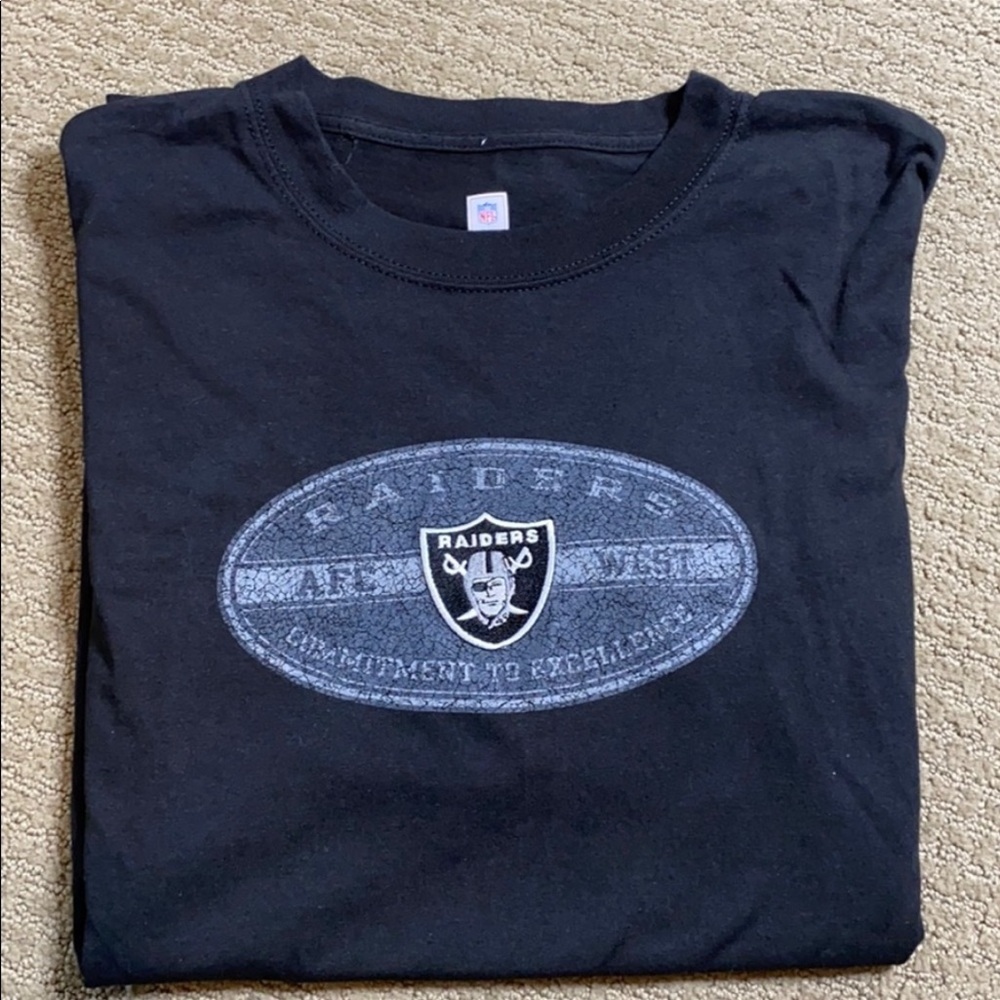 New NFL Raiders black T-shirt